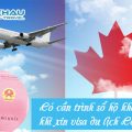 Thủ tục xin visa du lịch Canada có cần trình sổ hộ khẩu không?